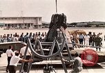 Image of Aurora 7 space capsule placed aboard a C-124 aircraft Ceiba Puerto Rico, 1962, second 36 stock footage video 65675024557