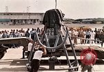Image of Aurora 7 space capsule placed aboard a C-124 aircraft Ceiba Puerto Rico, 1962, second 54 stock footage video 65675024557