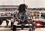 Image of Aurora 7 space capsule placed aboard a C-124 aircraft Ceiba Puerto Rico, 1962, second 55 stock footage video 65675024557