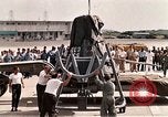 Image of Aurora 7 space capsule placed aboard a C-124 aircraft Ceiba Puerto Rico, 1962, second 57 stock footage video 65675024557