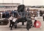 Image of Aurora 7 space capsule placed aboard a C-124 aircraft Ceiba Puerto Rico, 1962, second 59 stock footage video 65675024557