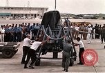 Image of Aurora 7 space capsule placed aboard a C-124 aircraft Ceiba Puerto Rico, 1962, second 61 stock footage video 65675024557
