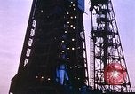 Standbild Mercury-Atlas 7 bereit für den Start Cape Canaveral Florida USA, 1962, aus Sekunde 44 historischem Filmmaterial Videoclip 65675024562
