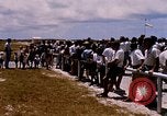 Image of astronauts and their departure Grand Turk Island, 1962, second 4 stock footage video 65675024579