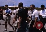 Image of astronauts and their departure Grand Turk Island, 1962, second 40 stock footage video 65675024579