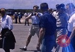 Image of astronauts and their departure Grand Turk Island, 1962, second 41 stock footage video 65675024579