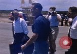 Image of astronauts and their departure Grand Turk Island, 1962, second 42 stock footage video 65675024579