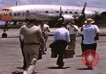 Image of astronauts and their departure Grand Turk Island, 1962, second 46 stock footage video 65675024579
