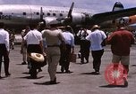 Image of astronauts and their departure Grand Turk Island, 1962, second 48 stock footage video 65675024579