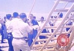Image of astronauts and their departure Grand Turk Island, 1962, second 49 stock footage video 65675024579