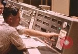 Image of NASA Manned Spacecraft Center mission control room Cape Canaveral Florida USA, 1962, second 36 stock footage video 65675024581