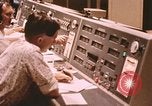Image of NASA Manned Spacecraft Center mission control room Cape Canaveral Florida USA, 1962, second 38 stock footage video 65675024581