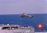 Standbild US Marine Corps UH 34D Hubschrauber Atlantik, 1962, aus Sekunde 12 historischem Filmmaterial Videoclip 65675024585