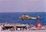 Standbild US Marine Corps UH 34D Hubschrauber Atlantik, 1962, aus Sekunde 50 historischem Filmmaterial Videoclip 65675024585