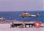 Standbild US Marine Corps UH 34D Hubschrauber Atlantik, 1962, aus Sekunde 54 historischem Filmmaterial Videoclip 65675024585