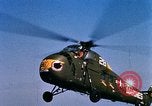 Standbild US Marine Corps UH 34D Hubschrauber Atlantik, 1962, aus Sekunde 8 historischem Filmmaterial Videoclip 65675024589