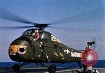 Standbild US Marine Corps UH 34D Hubschrauber Atlantik, 1962, aus Sekunde 16 historischem Filmmaterial Videoclip 65675024589