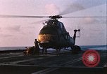 Image of US Marine Corp UH 34D helicopter Atlantic Ocean, 1962, second 17 stock footage video 65675024591