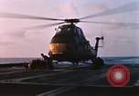Image of US Marine Corp UH 34D helicopter Atlantic Ocean, 1962, second 22 stock footage video 65675024591