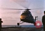 Image of US Marine Corp UH 34D helicopter Atlantic Ocean, 1962, second 26 stock footage video 65675024591