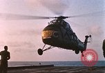 Image of US Marine Corp UH 34D helicopter Atlantic Ocean, 1962, second 27 stock footage video 65675024591
