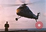 Image of US Marine Corp UH 34D helicopter Atlantic Ocean, 1962, second 28 stock footage video 65675024591