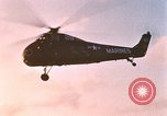 Image of US Marine Corp UH 34D helicopter Atlantic Ocean, 1962, second 31 stock footage video 65675024591