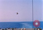 Image of US Marine Corp UH 34D helicopter Atlantic Ocean, 1962, second 24 stock footage video 65675024592
