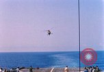 Image of US Marine Corp UH 34D helicopter Atlantic Ocean, 1962, second 25 stock footage video 65675024592