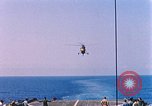 Image of US Marine Corp UH 34D helicopter Atlantic Ocean, 1962, second 31 stock footage video 65675024592
