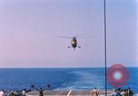 Image of US Marine Corp UH 34D helicopter Atlantic Ocean, 1962, second 36 stock footage video 65675024592