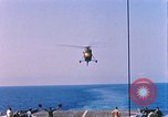 Image of US Marine Corp UH 34D helicopter Atlantic Ocean, 1962, second 40 stock footage video 65675024592
