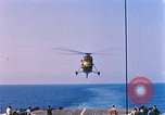 Image of US Marine Corp UH 34D helicopter Atlantic Ocean, 1962, second 47 stock footage video 65675024592