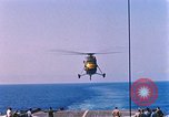 Image of US Marine Corp UH 34D helicopter Atlantic Ocean, 1962, second 49 stock footage video 65675024592
