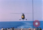 Image of US Marine Corp UH 34D helicopter Atlantic Ocean, 1962, second 50 stock footage video 65675024592