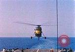 Image of US Marine Corp UH 34D helicopter Atlantic Ocean, 1962, second 55 stock footage video 65675024592