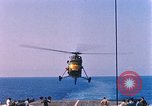 Image of US Marine Corp UH 34D helicopter Atlantic Ocean, 1962, second 56 stock footage video 65675024592