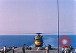 Image of US Marine Corp UH 34D helicopter Atlantic Ocean, 1962, second 62 stock footage video 65675024592