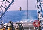 Image of US Marine Corp UH 34D helicopter Atlantic Ocean, 1962, second 9 stock footage video 65675024594