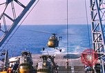 Image of US Marine Corp UH 34D helicopter Atlantic Ocean, 1962, second 25 stock footage video 65675024594