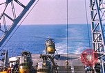 Image of US Marine Corp UH 34D helicopter Atlantic Ocean, 1962, second 31 stock footage video 65675024594