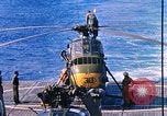 Image of US Marine Corp UH 34D helicopter Atlantic Ocean, 1962, second 38 stock footage video 65675024594