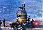 Image of US Marine Corp UH 34D helicopter Atlantic Ocean, 1962, second 39 stock footage video 65675024594