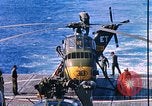 Image of US Marine Corp UH 34D helicopter Atlantic Ocean, 1962, second 43 stock footage video 65675024594