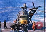 Image of US Marine Corp UH 34D helicopter Atlantic Ocean, 1962, second 45 stock footage video 65675024594