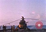 Standbild US Marine Corps UH 34D Hubschrauber Atlantik, 1962, aus Sekunde 37 historischem Filmmaterial Videoclip 65675024596