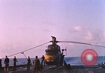 Standbild US Marine Corps UH 34D Hubschrauber Atlantik, 1962, aus Sekunde 38 historischem Filmmaterial Videoclip 65675024596