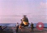 Standbild US Marine Corps UH 34D Hubschrauber Atlantik, 1962, aus Sekunde 57 historischem Filmmaterial Videoclip 65675024596