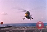 Standbild US Marine Corps UH 34D Hubschrauber Atlantik, 1962, aus Sekunde 24 historischem Filmmaterial Videoclip 65675024597