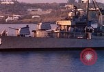 Standbild US-Zerstörer USS Wren (DD-568) Cape Canaveral Florida USA, 1962, aus Sekunde 10 historischem Filmmaterial Videoclip 65675024601